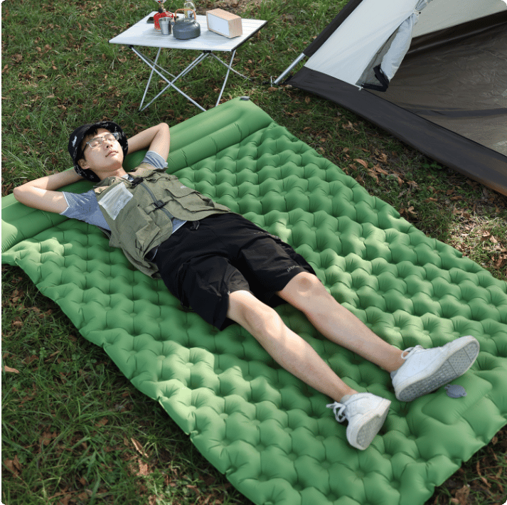 Kalsten | GreenCloud Air Sleeping Pad: Ultimate Comfort for Every Adventure