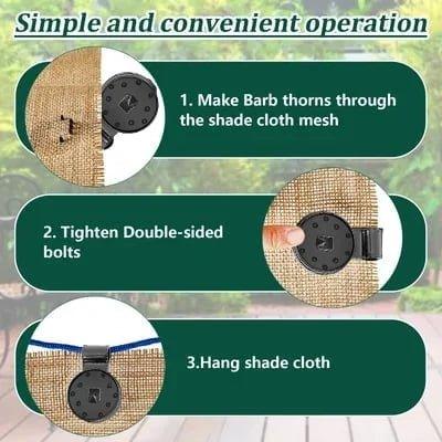 ClothClip a safe and reliable hold that withstands weather conditions. | Kalsten