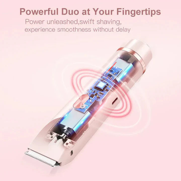 RadianceGlide 2-in-1 Women's Razor Face & Body | Kalsten