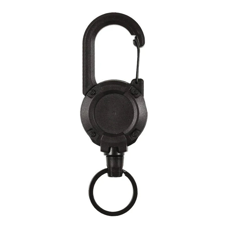 Outdoor Automatic Expandable Wire Rope Luya Theft Protection Tactical Keychain | Kalsten