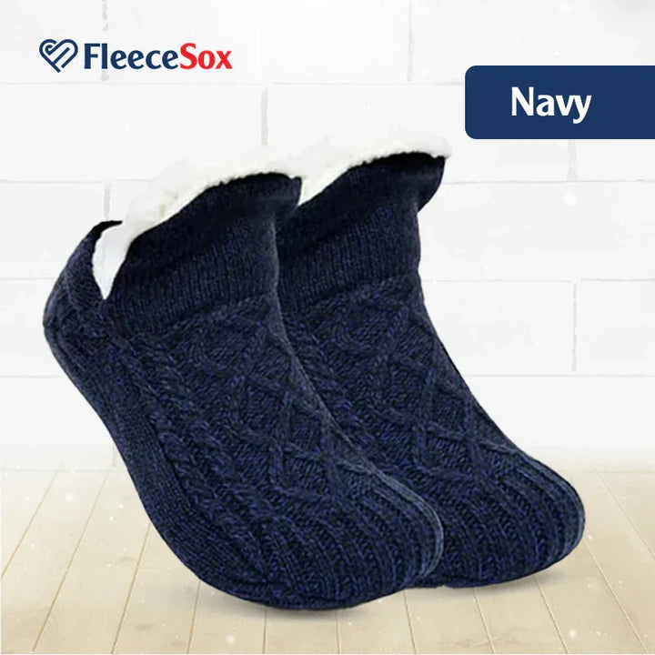 Kalsten | Fleece-Lined Non-Slip Thermal Slippers Socks