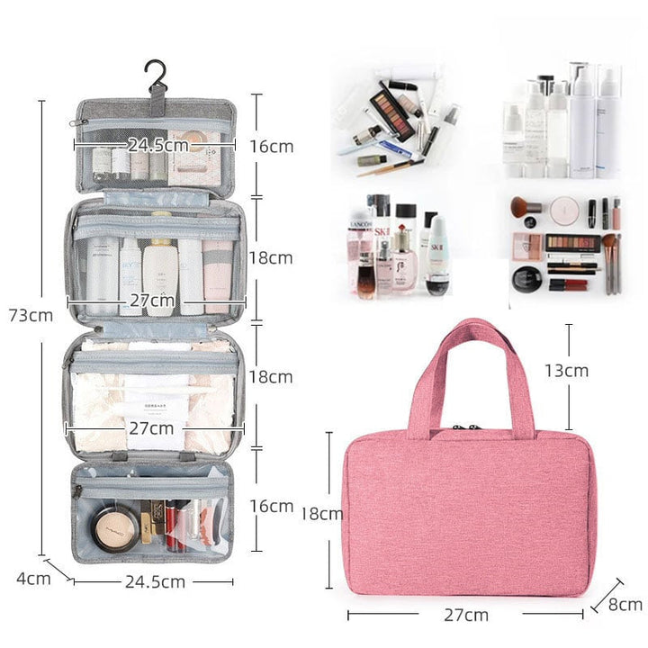 Kalsten | Water-resistant Toiletry Bag Travel Bag with Hanging Hook