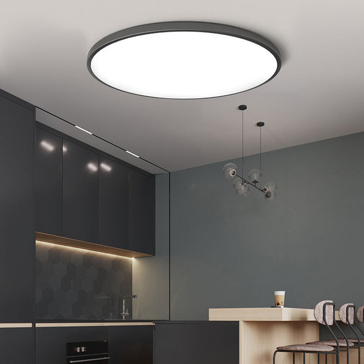 Modern Round Metal LED Ceiling Light Noxord
