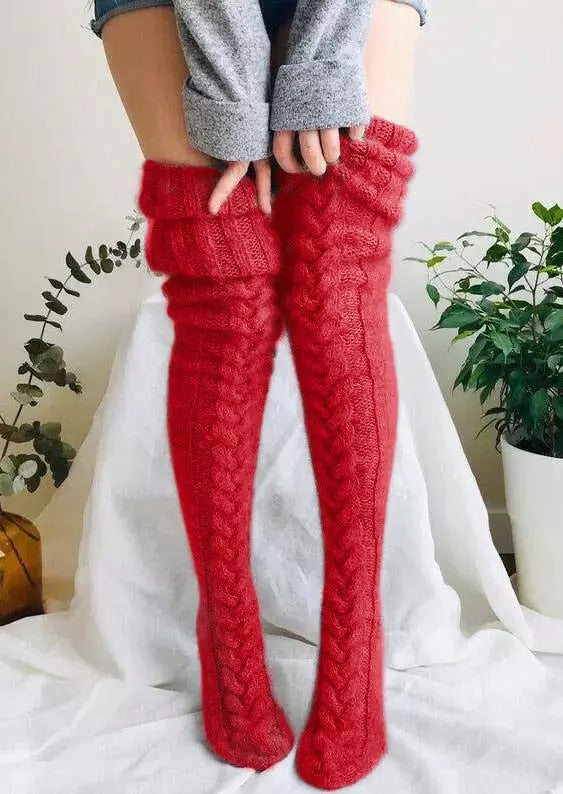 Kalsten | Winter Soft Warm Over Knee Extra Long Knitted Socks