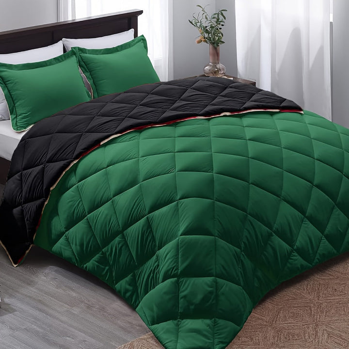 Luxury Seasonal Duvet with Reversible Design and Microfiber Filling Noxord
