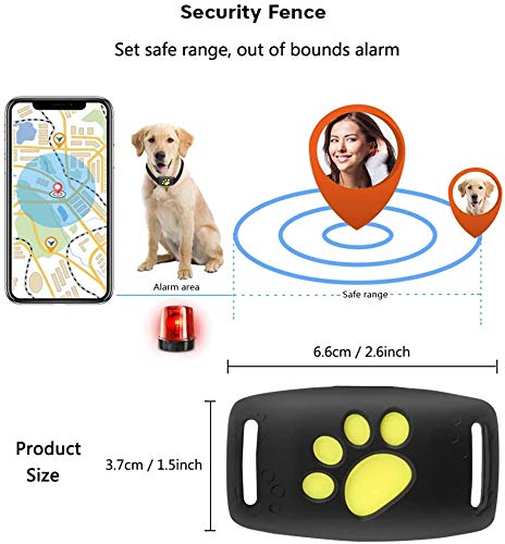 Kalsten | Smart GPS Pet Collar with Real-Time Tracking, Geo-Fence Alerts & Sleep Mode for Cats and Dogs