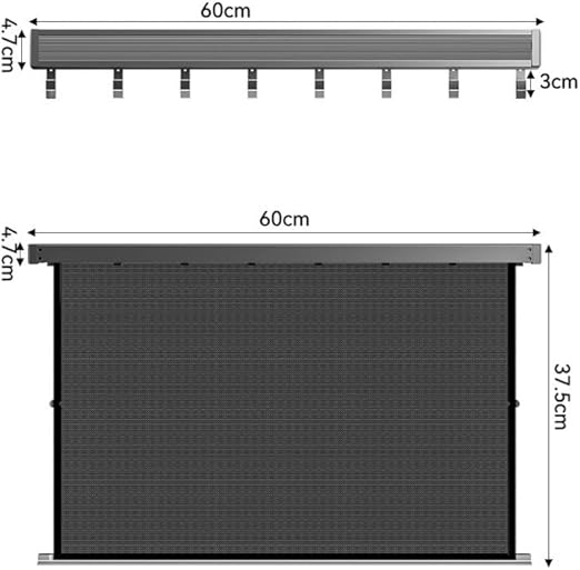 Wall-Mounted Folding Clothes Drying Rack