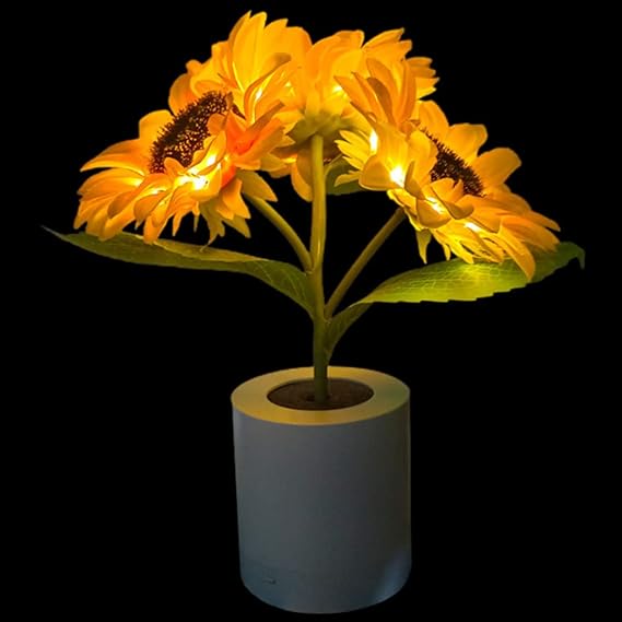 Sunflower LED Table Lamp – Decorative Light