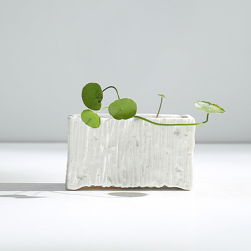Layered Minimalistic Ceramic Planter