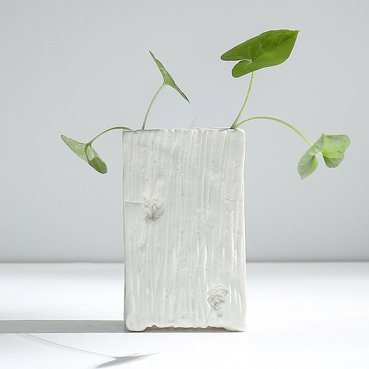 Textured Modern Ceramic Plant Pot