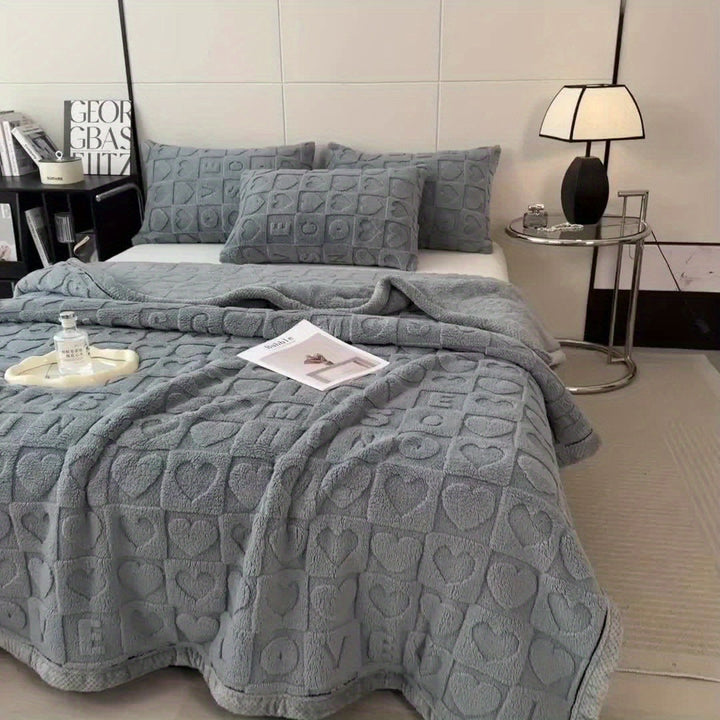 Stylish Coral Fleece Blanket for Ultimate Comfort Noxord