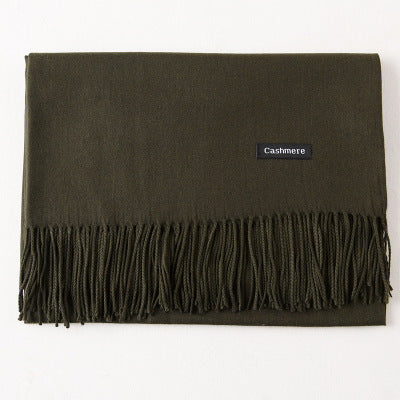 Kalsten | New Women's Winter Scarf Monochrome Variety Warm Classic Scarf
