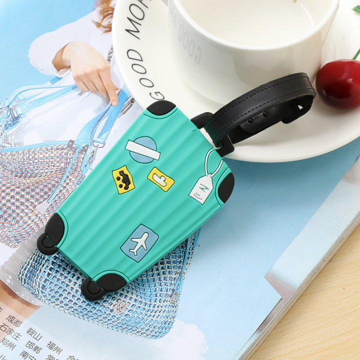 Unisex Whimsical Suitcase Luggage Tag Kalsten