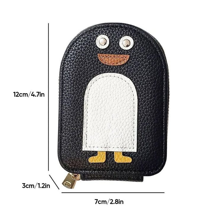 Kalsten | Cute Penguins PU Credit Card Coin Wallet