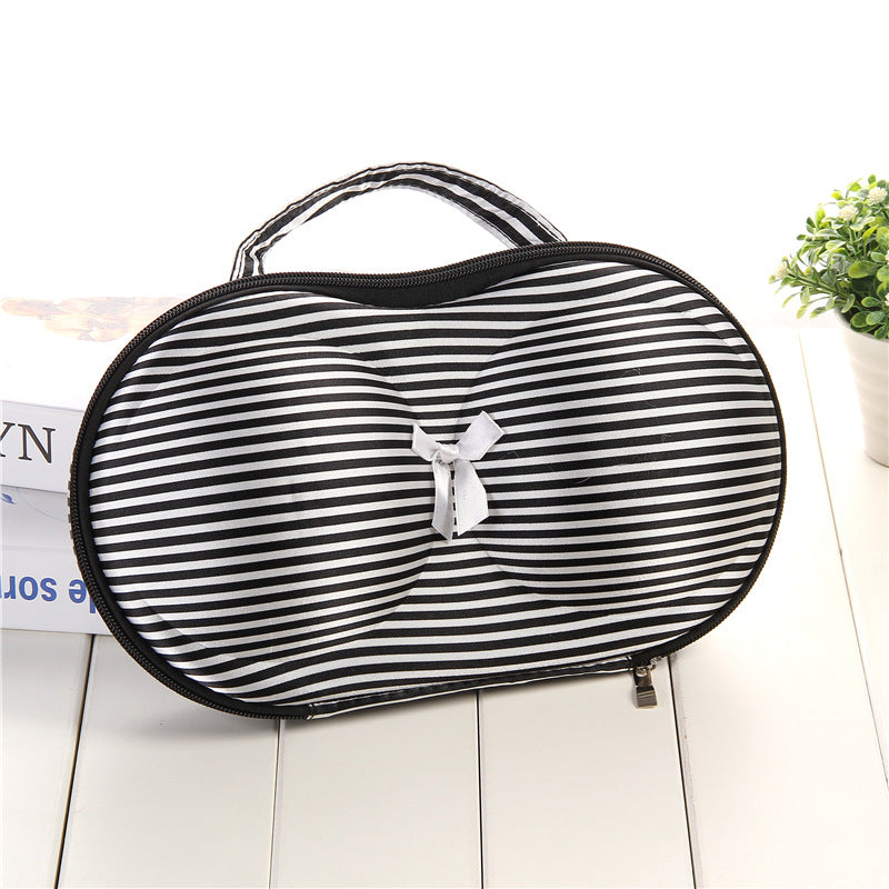 Polka Dot Travel Makeup Organizer Case Kalsten