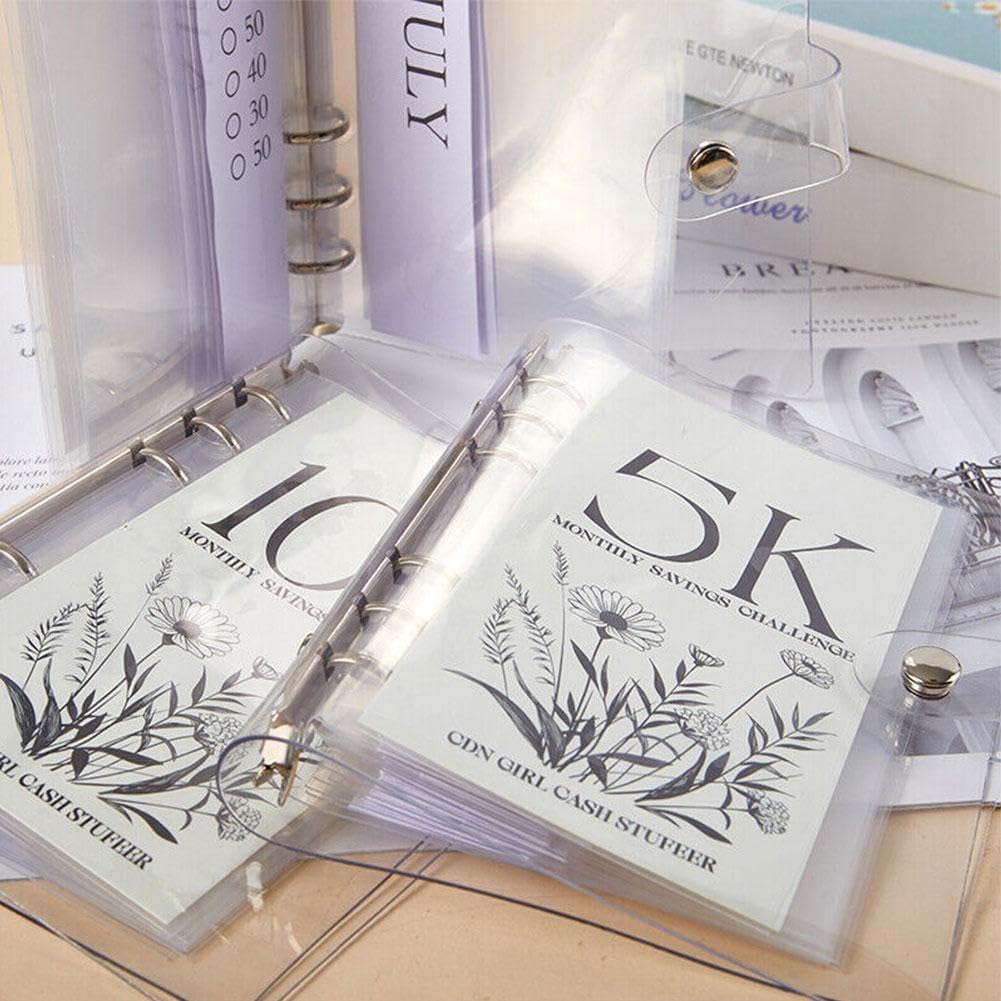 Kalsten | 12-Month Envelopes Money-Saving Challenges Binder