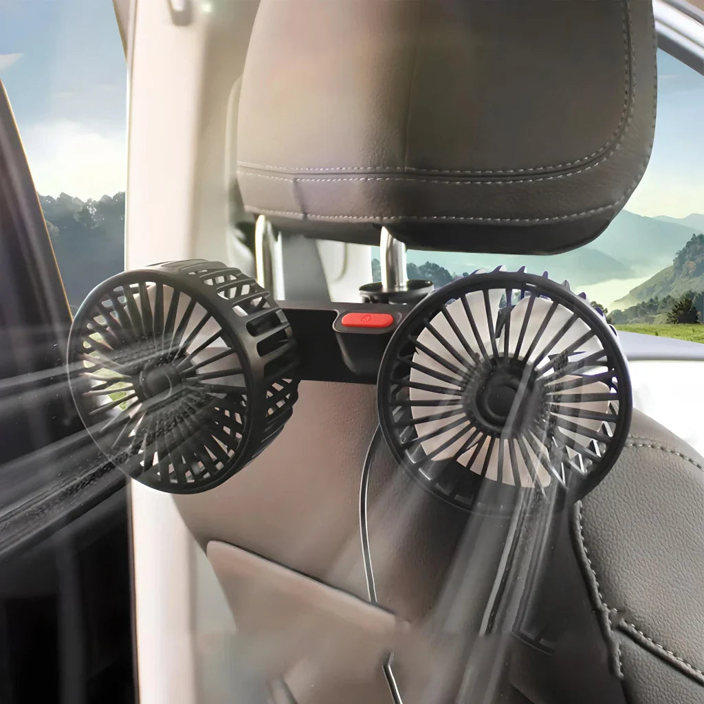 Dual Head Car Seat Cooling Fan | Kalsten