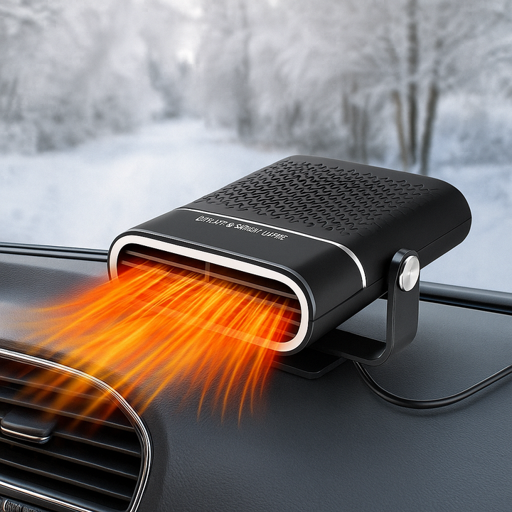 12V USB Portable Car Fan Heater & Dehumidifier Noxord