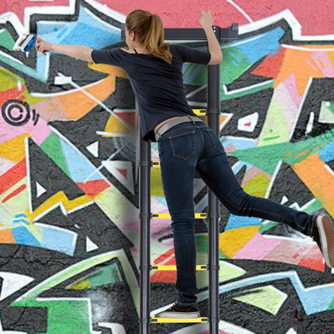 Telescopic Ladder Aluminum with Removable Hook | Kalsten
