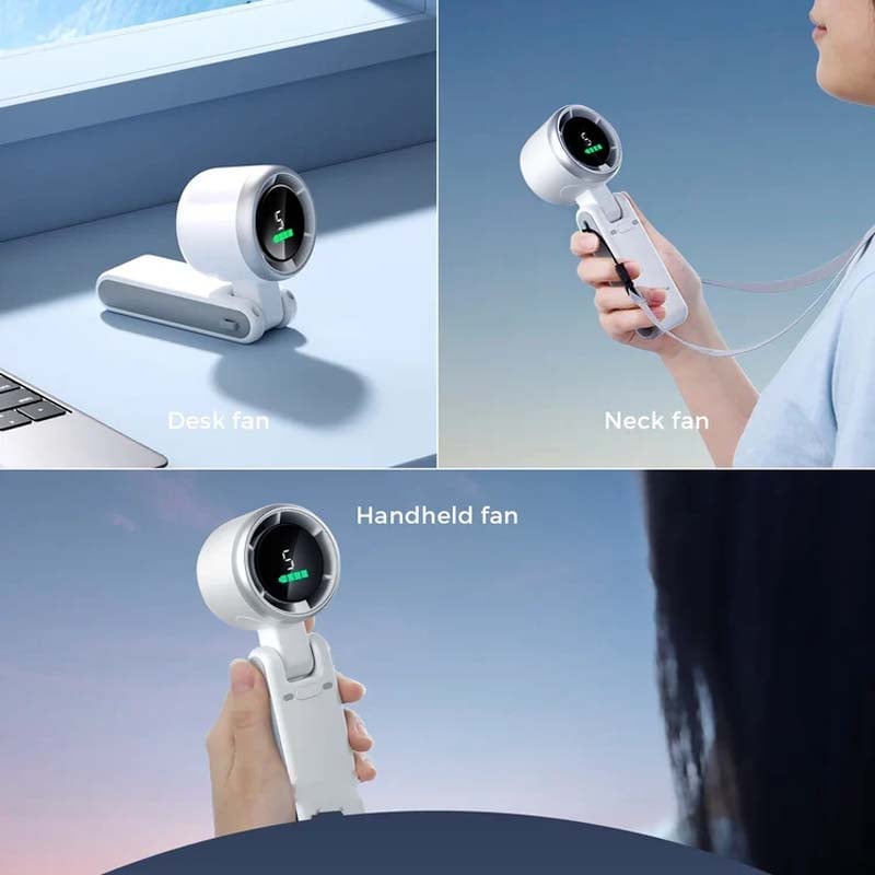 Rechargeable Handheld High Speed Fan | Kalsten