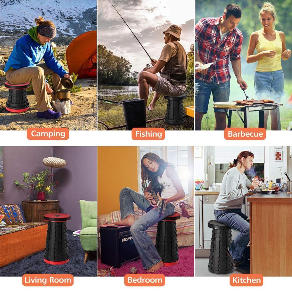 Upgraded Retractable Folding Stool | Kalsten