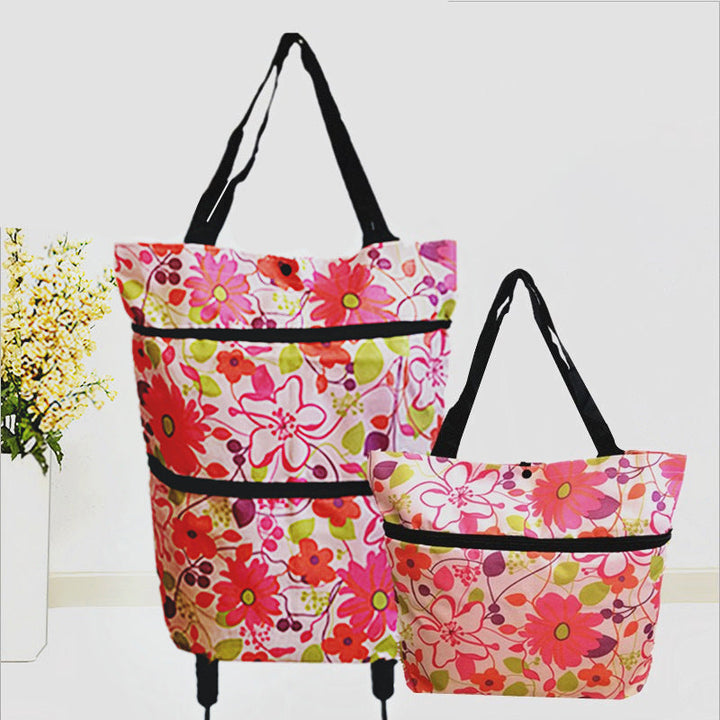 Foldable Shopping Bag with Wheels | Kalsten