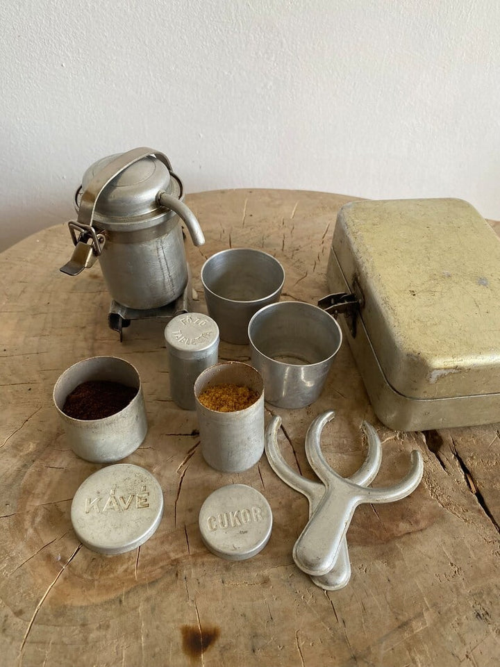 Kalsten | Portable Coffee Brewing Kit | Compact Travel Espresso Maker | Vintage Style