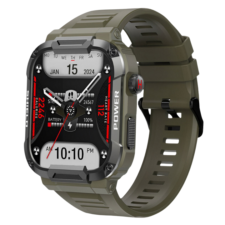 Outdoor Sports Smartwatch – Black Noxord