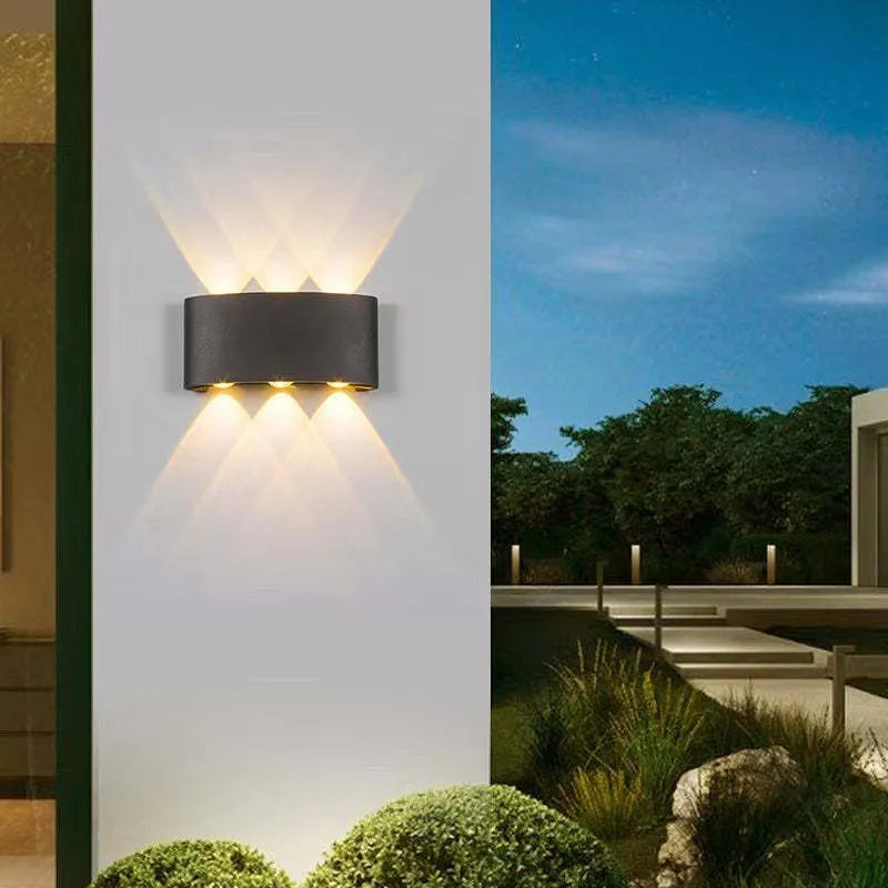 Modern White Waterproof LED Wall Lamp Noxord