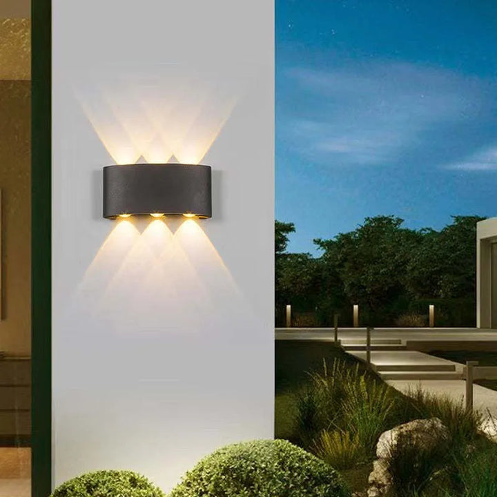Modern White Waterproof LED Wall Lamp