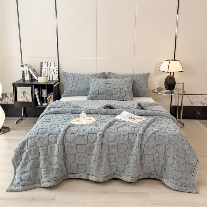 Stylish Coral Fleece Blanket for Ultimate Comfort Noxord