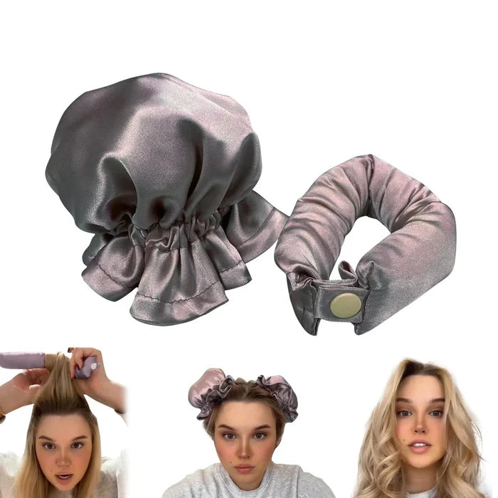 Kalsten | Satin Heatless Curling Buns Set