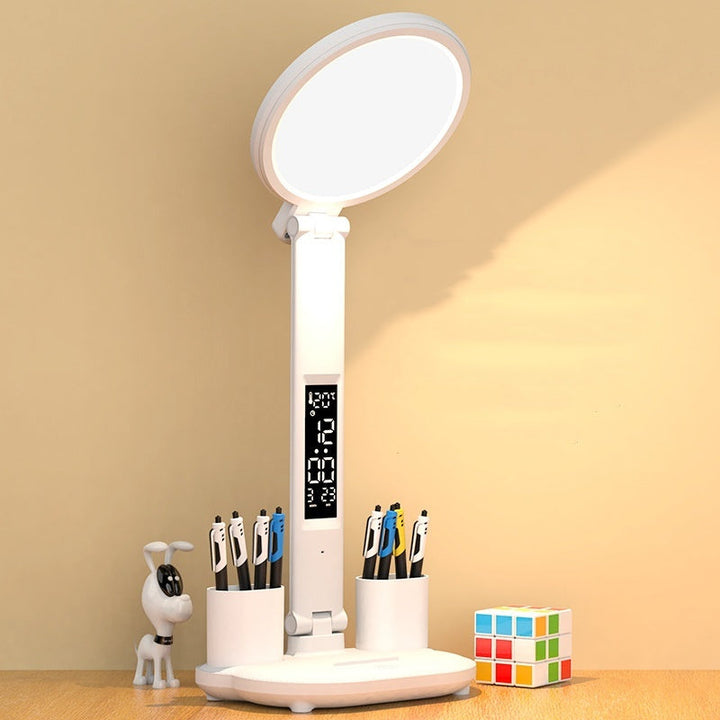 LED clock table lamp with USB. | Kalsten