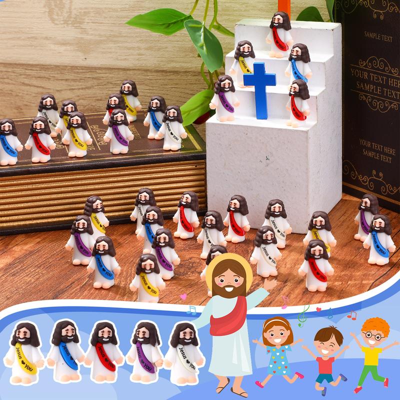Kalsten | Mini Jesus Figurines With Jesus love You Slogan