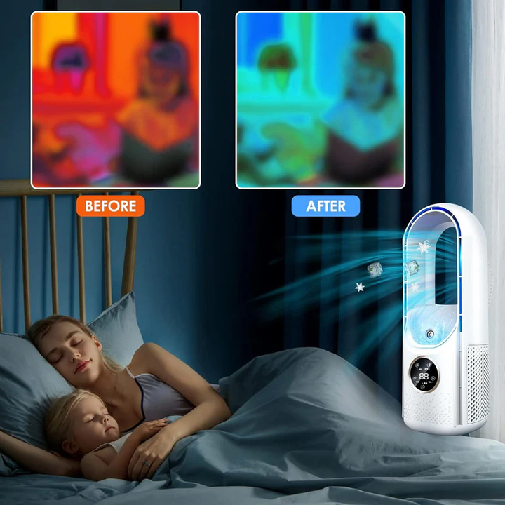 Kalsten | 2025 Blade-Free Silent Portable Air Conditioner for Home and Office