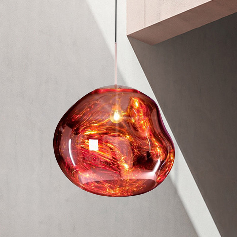 Modern Glass Ceiling Lamp - LunaLux | Kalsten