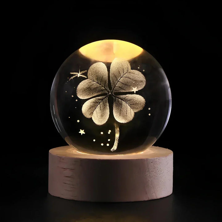 3D Crystal Ball LED Night Light