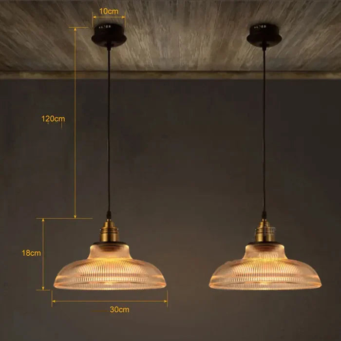 Glass Pendant Lamp - CrystalLoom | Kalsten