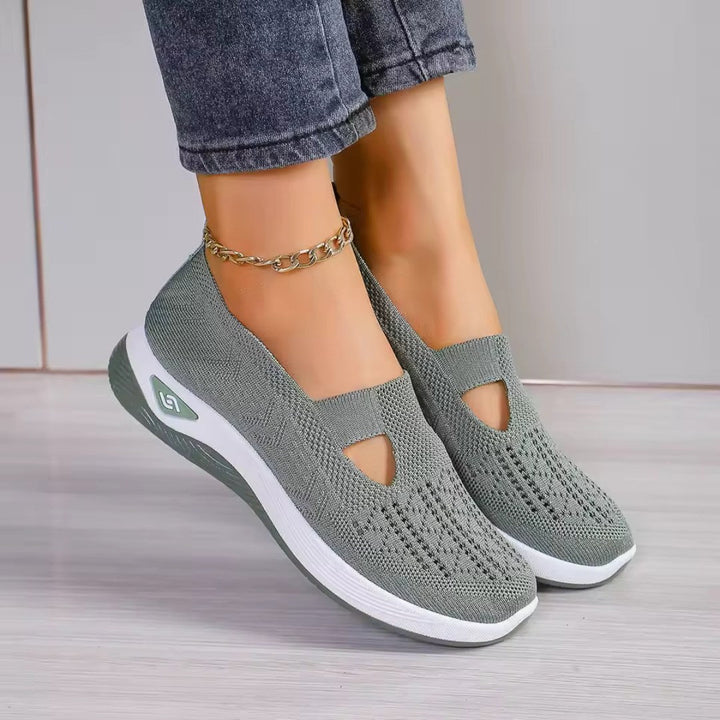 Vellora – Women's Mesh Slip-On Comfort Sneakers