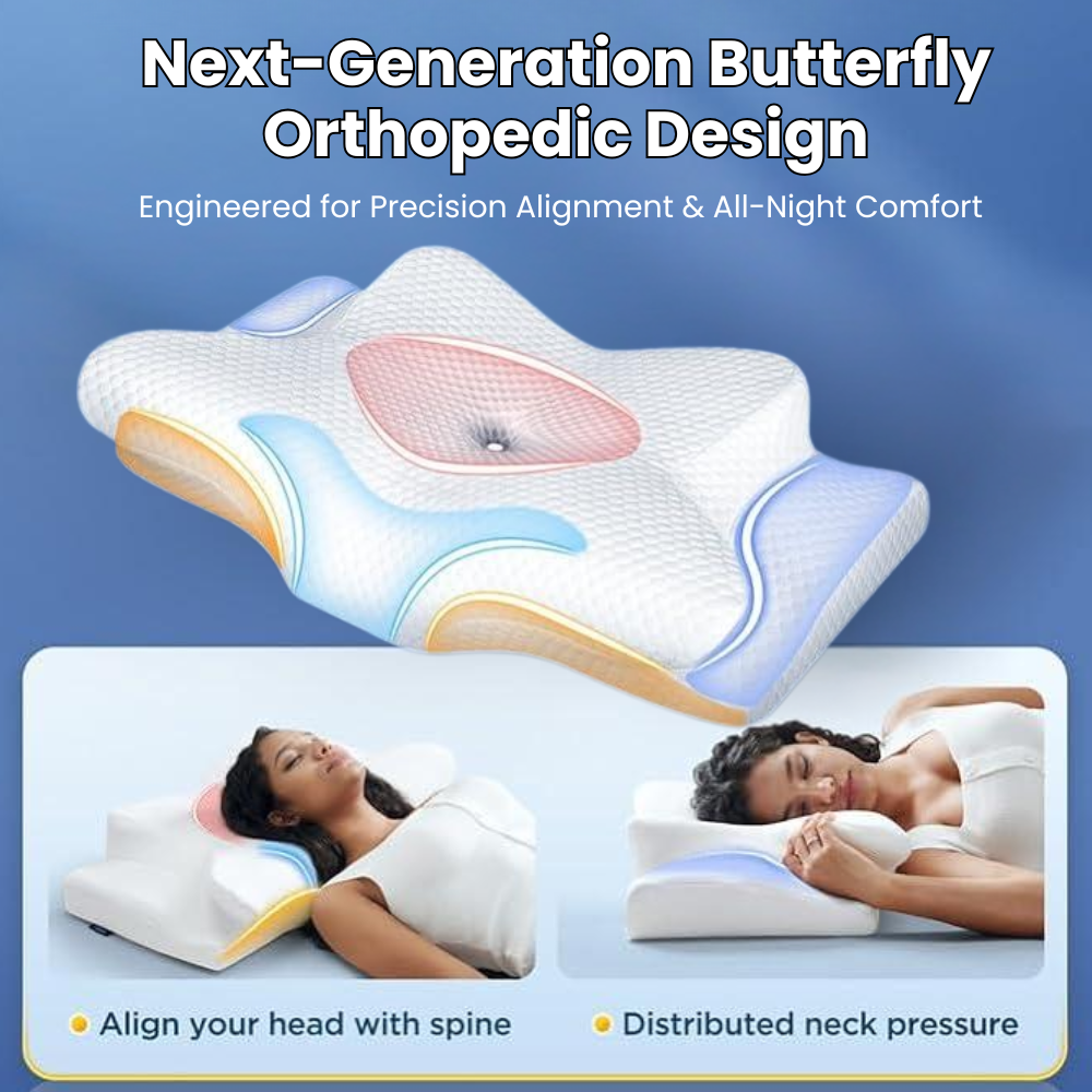Anti-Snore Memory Foam Pillow