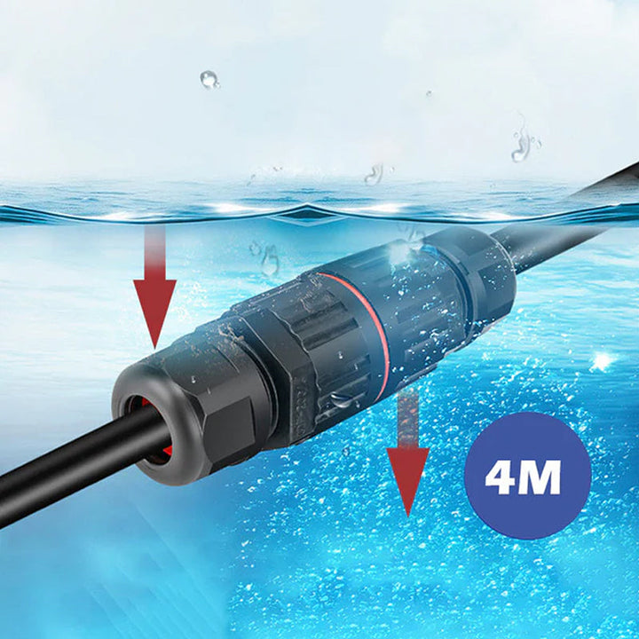Waterproof electrical wire connector for outdoor use | Kalsten