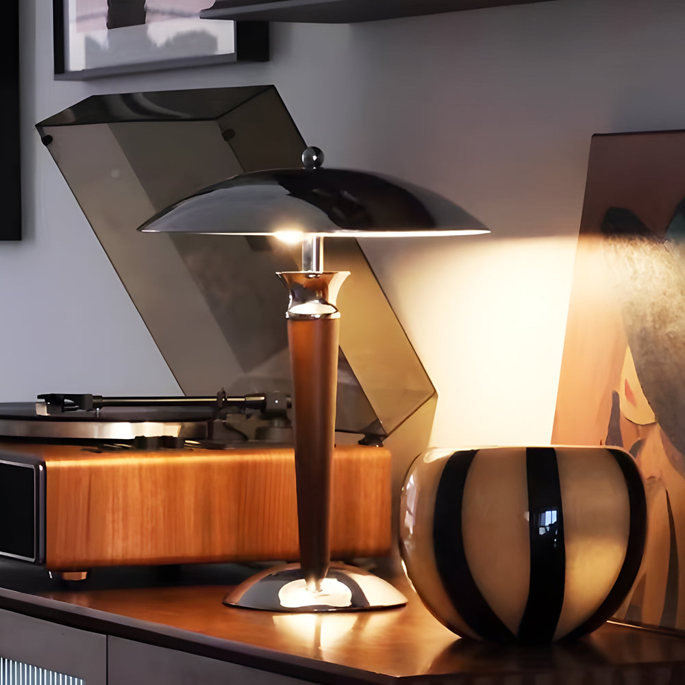 Retro Paquebot Mushroom Table Lamp with Dimming Function Noxord