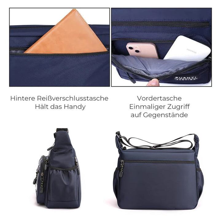 Men's messenger bag with multiple pockets | Kalsten