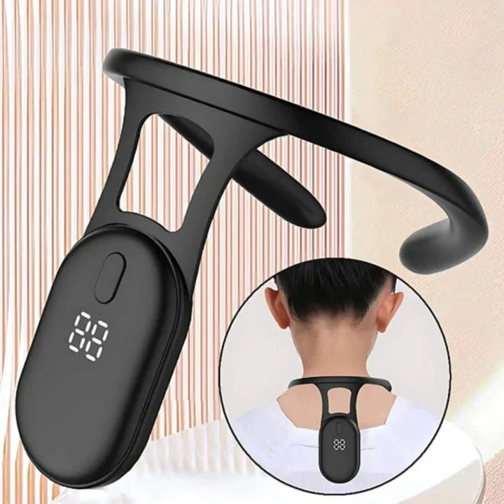 Noxord | Cervical Spine Traction Neck Support for Posture Correction | Adjustable Neck and Back Posture Corrector | Spine Alignment and Relief | Real Time feedback
