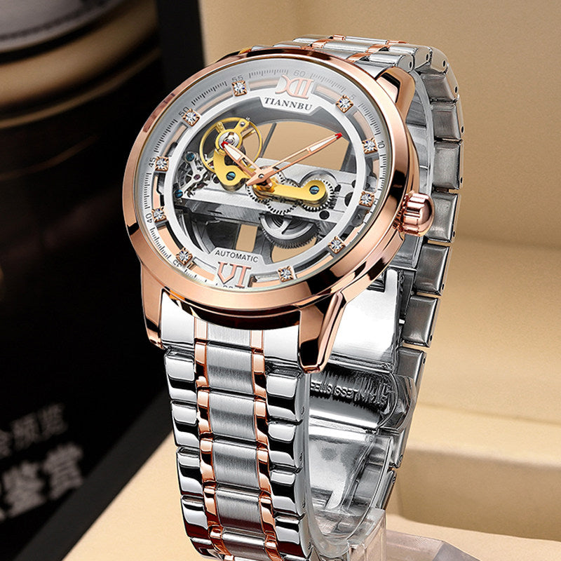 Noxord | Skeleton Tourbillon Ultra Thin Automatic Mechanical Watch