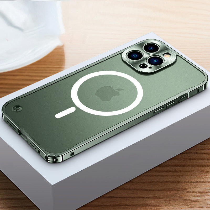 Kalsten | Metal Frame Magnetic Charging Case For iPhone