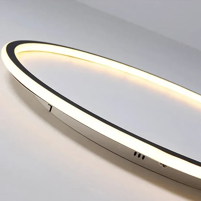 Scandinavian Round Ceiling Lamp - AuroraSphere | Kalsten