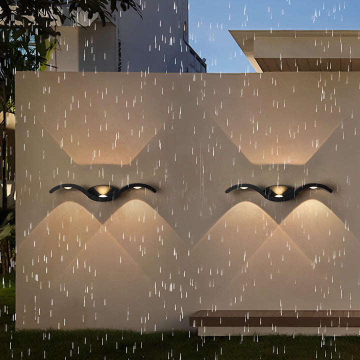 Outdoor LED Up & Down Wall Lamp Noxord