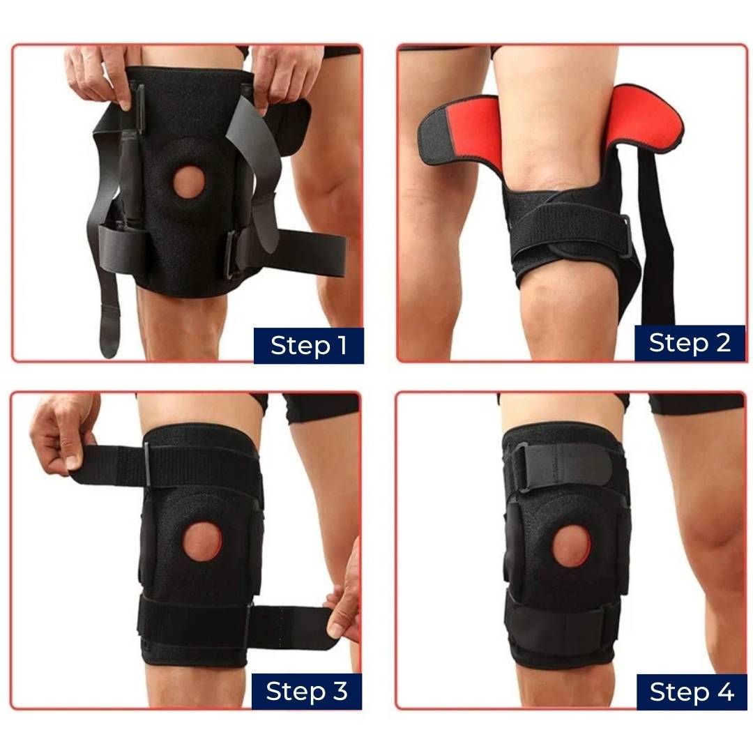 Noxord | ACL Knee Brace for Knee Support and Stability | Reduces Pain, Swelling, and Limits Motion | Ideal for Recovery and Injury Protection