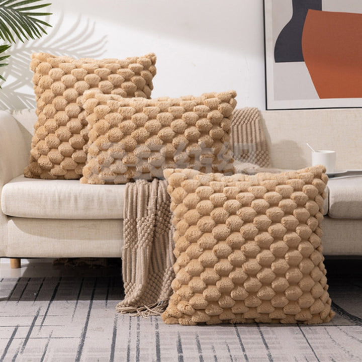 VelvetSoft Plush Pillowcase for Sofa or Bed